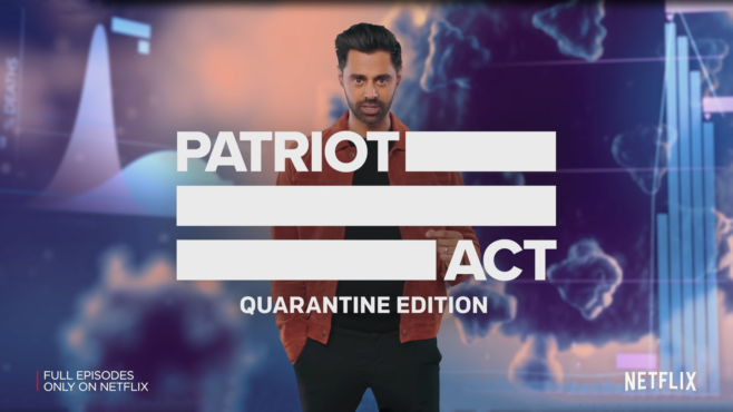 Hasan Minhaj A True “Patriot Act”